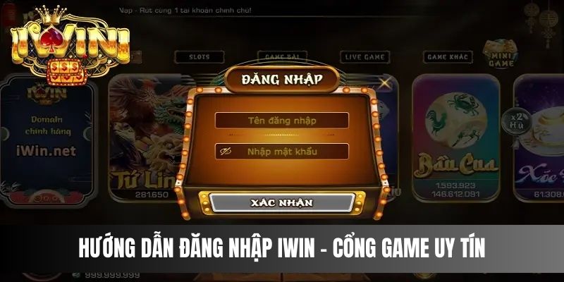 Hướng dẫn đăng nhập IWIN – cổng game uy tín