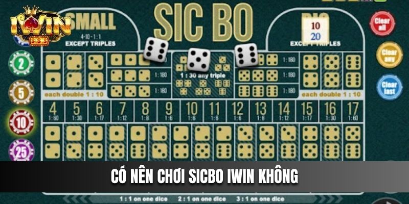 Những rủi ro khi chơi Sicbo đã có