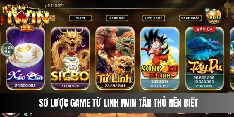  Tứ linh IWIN - Tổng quan sơ lược về game