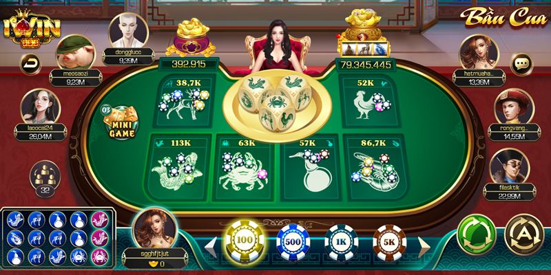 Cách tham gia cá cược game bầu cua Iwin dành cho tân thủ